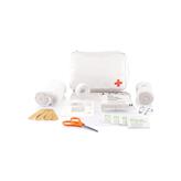 Mail size first aid kit, white
