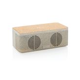 Tarwestro 5W speaker met draadloze oplader, bruin
