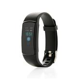 Stay Fit activity tracker met hartslagmeter, zwart