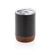 Cork lille vakuum kaffe krus, sort