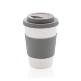 Genbrugelig kaffekop, 270 ml, grå