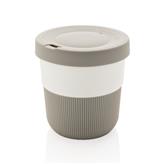 PLA kaffekop "to-go" 280ml, grå