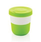 PLA kaffekop "to-go" 280ml, grøn