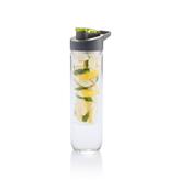 Water bottle with infuser, green