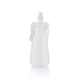 Foldable water bottle, white