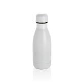 Solid colour vacuum stainless steel bottle 260ml, white