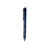 X9 frosted pen with silicone grip, navy