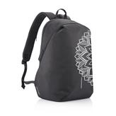 Bobby Soft "Art", anti-theft backpack, black