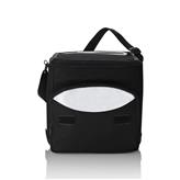 Foldable cooler bag, black