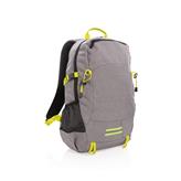 Outdoor RFID laptop backpack PVC free, grey