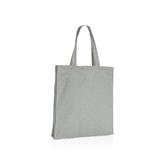 Impact AWARE™ Recycled cotton tote w/bottom 145g, grey
