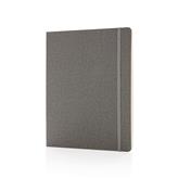 Deluxe B5 notesbog softcover XL, grå
