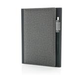 A5 Deluxe design notitieboek omslag, grijs