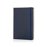 Basic Hardcover Notizbuch A5, navy blau