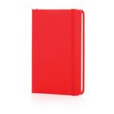 Basic hardcover notesbog A6, rød