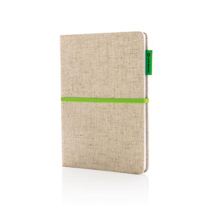 Eco-friendly jute notebook